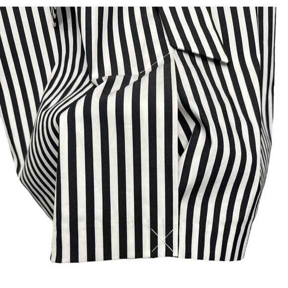 Eva Mendes New York & Co Skirt Womens Sz 16 High Waist Blk/Wht Striped Skirt - Picture 5 of 7